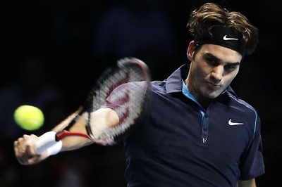 Federer rallies to win at German C'ships