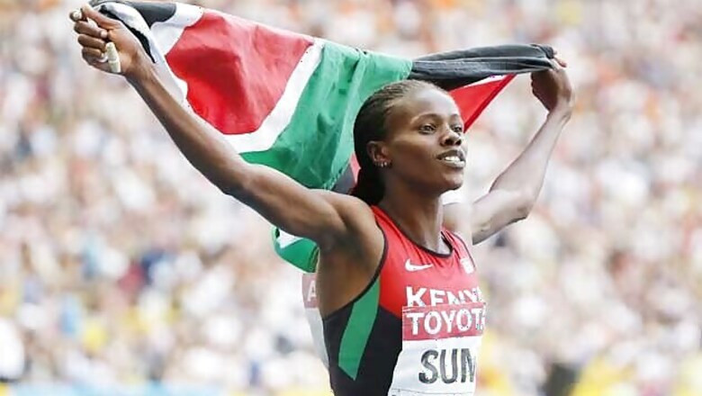 Eunice Sum of Kenya wins women's 800m in Moscow