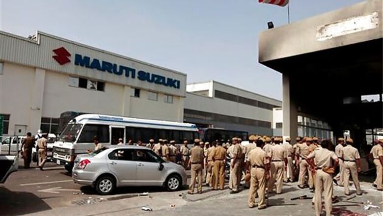 Maruti violence: Protest held at Jantar Mantar