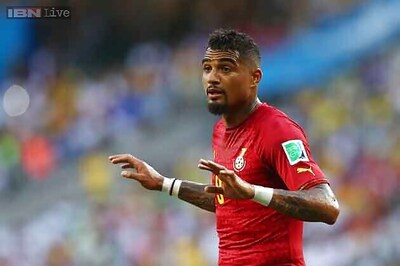 World Cup 2014: Boateng, Muntari suspended from Ghana team after clashing with coach
