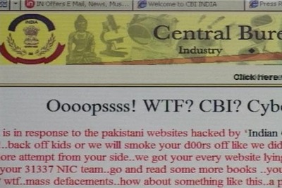 CBI website hacked by 'Pak Cyber Army'