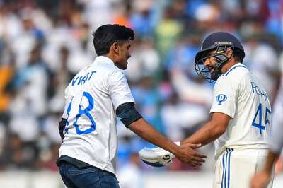 WATCH: Virat Kohli Fan Breaches Security in Hyderabad to Touch Rohit Sharma's Feet