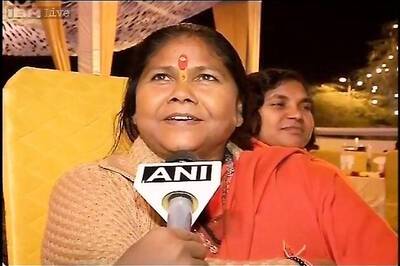 Controversy over Sadhvi's caste, Opposition says she is not a Dalit