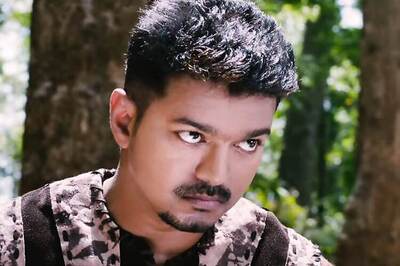 Vijay enjoys 'Puli' with friends and family
