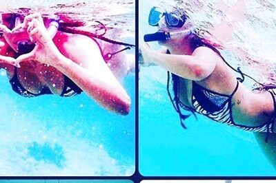 Malaika Arora Showcases Her Curves In Tiger-print Monokini, Calls herself ‘Beach Baby’; See Pics