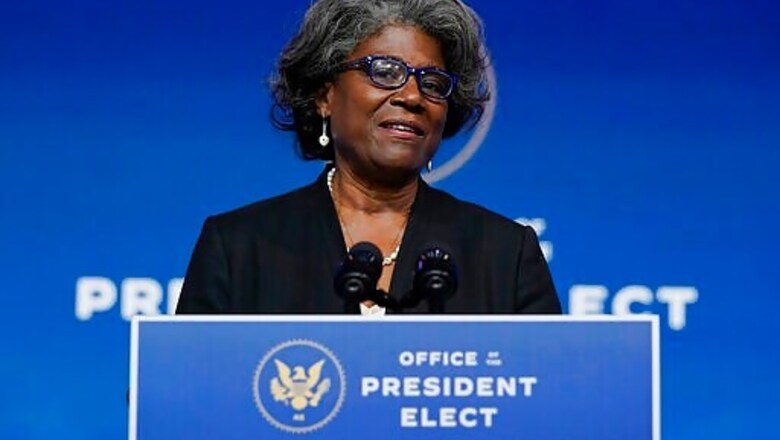 Biden's Pick For UN Post Says US Will Counter China's Agenda