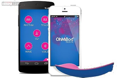 A Bluetooth-enabled vibrator that can be controlled with a smartphone