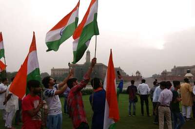 Rajpath Reverberates With 'Bharat Mata Ki Jai', BJP's Tiranga Yatra Launched