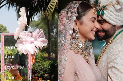 250 Sq Ft Floral Aisle to ‘Main Apni Favourite Hoon’ Mirror: Rakul-Jackky’s Wedding Decor Win Hearts