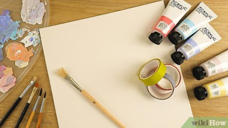 How to Paint Acrylic Clouds