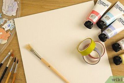 How to Paint Acrylic Clouds