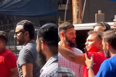 Saif Ali Khan Maintains Cool as he Gets Mobbed by Fans For A Selfie, Video Goes Viral; Watch