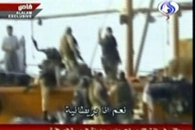 Iran-Britain standoff on sailors continues