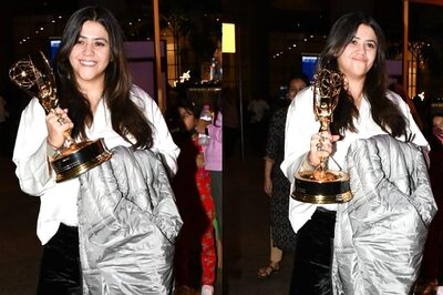 Ektaa Kapoor Proudly Shows Her Emmy Award At Airport As She Returns From New York; Watch Video