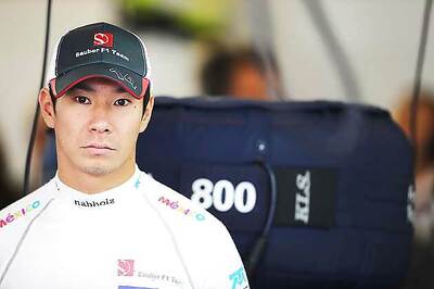 Kobayashi seeking sponsorship to stay in F1
