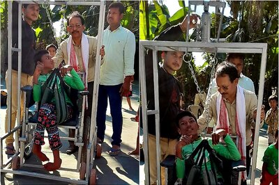 Ace Innovator Uddhab Bharali Gifts 'Moving Lifter' to 15-Year-Old on International Day of Disabled Persons