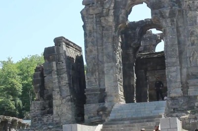 'Kalash' from Ayodhya Installed at Ram Temple on Martand Sun Temple Premises in J-K