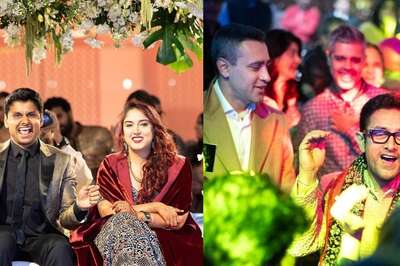 Ira Khan Cheers For Nupur Shikhare's Sangeet Performance, Aamir Khan Dances With Imran Khan; See Pics