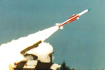 Akash surface-to-air missile testfired