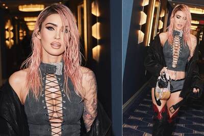 SEXY! Megan Fox’s Grey Co-Ord Set Screams Risque From Miles Away