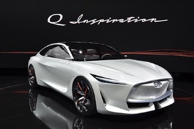 Infiniti Q Inspiration Futuristic Concept Unveiled at Detroit Auto Show