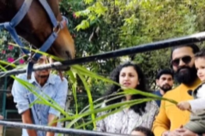 Rishab Shetty Takes His 'Little Explorers' Ranvit And Raadya To Pet Sanctuary