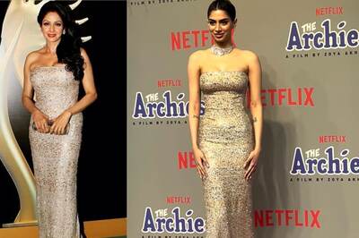 Khushi Kapoor Pays Homage To Sridevi As She Dons The Late Actress’ Gown For Archies Premiere