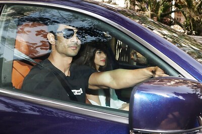 Sushant Singh Rajput Buys a New Car, Takes Kriti Sanon For a Drive